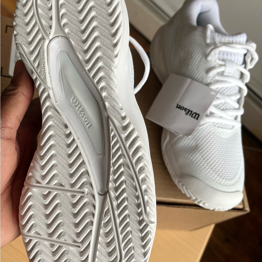 Wilson Rush Pro Ace Tennis Shoes size 8. - White - Picture 8 of 11